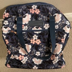 Sarah Wells Floral Breast Pump Bag